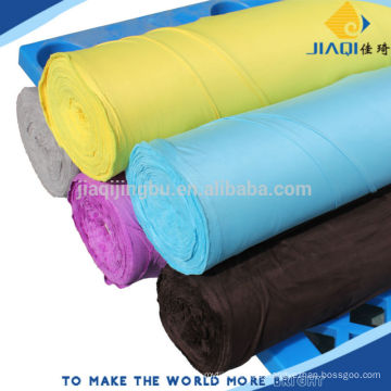 factory cleaning cloth in roll 100%microfiber with dying color